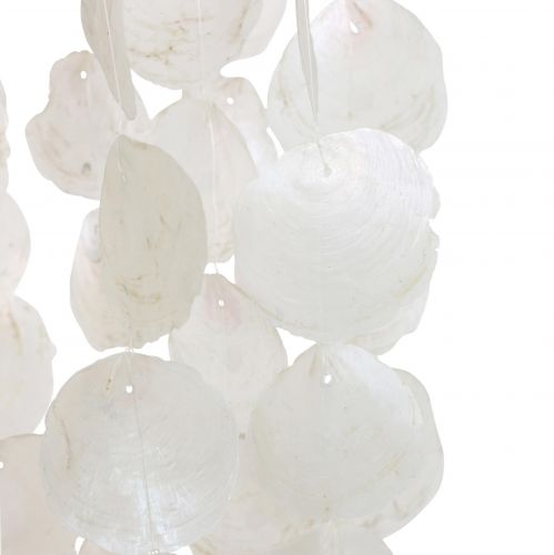 Floristik24 Hengende dekorskall Capiz vindklokkedekor Ø29cm 185cm