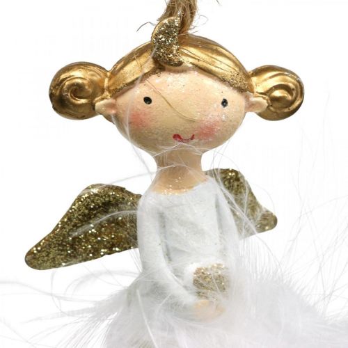 Floristik24 Julekule engel juletrepynt H11,5cm Ø6cm