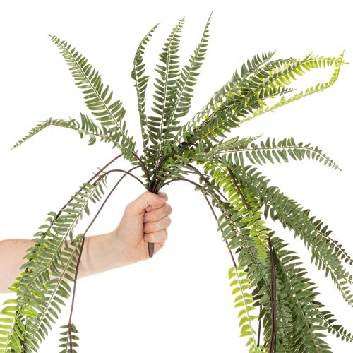 Kunstig bregne, dekorativ bregnegren for oppklistring og oppheng, 118 cm | Floristik24.no