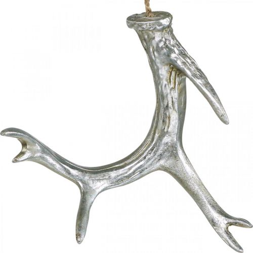 gjenstander Juleanheng deco gevir advent sølv 15cm 4stk