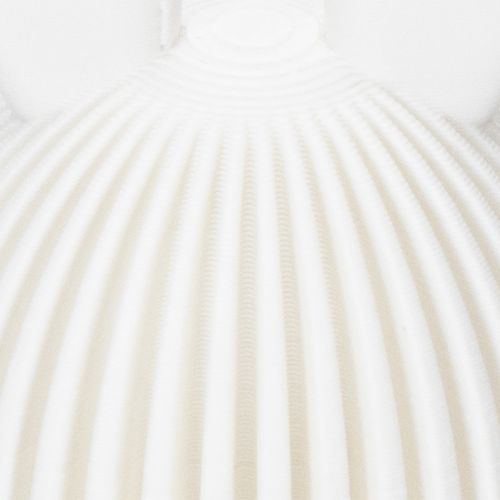 gjenstander Dekorativ kaninfigur med brettet utseende for moderne interiørdesign, stue eller kontor, 13 cm, 3 deler