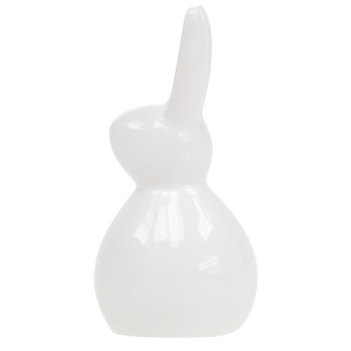 Kanin keramisk hvit 7,5cm 6stk | Floristik24.no
