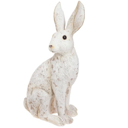 Floristik24 Bunny Sitting Påskeharen Påskepynt Shabby Chic 16×13×35cm