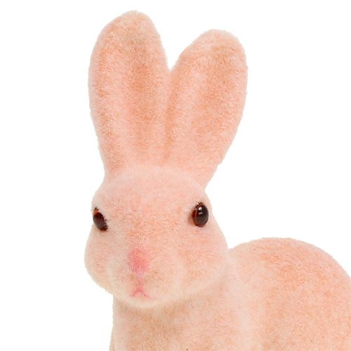 Floristik24 Bunny strømmet 10,5 cm pastell 6stk
