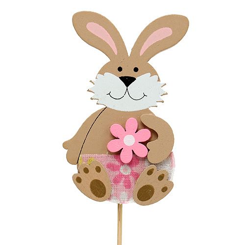 Floristik24 Bunny blomsterplugg sorter. 7,5 cm L28 cm 15 stk