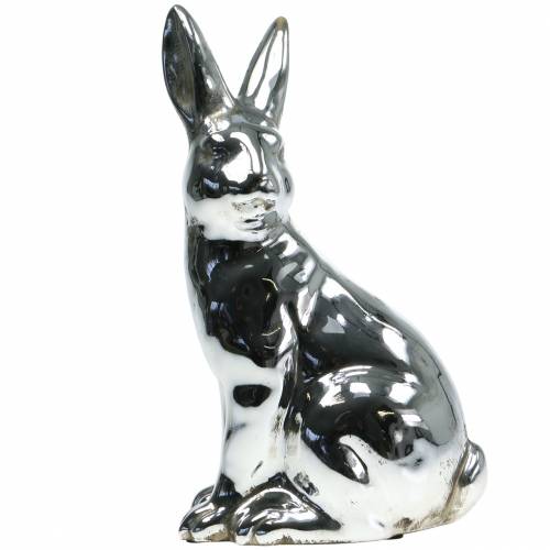 Floristik24 Bunny sølv antikk H31cm