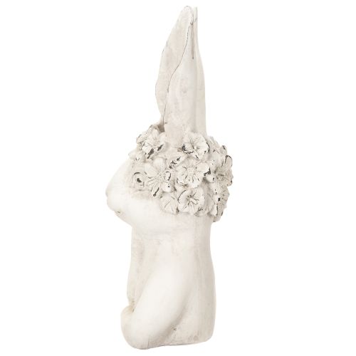 gjenstander Dekorativ kanin med detaljert design for tidløse vår- og påskeideer, 34 cm