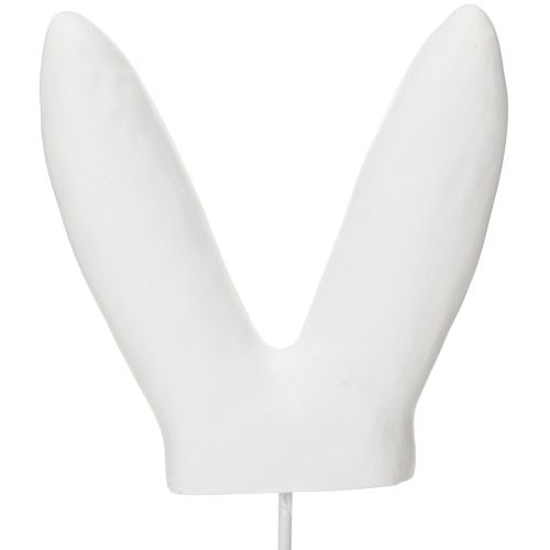 gjenstander Hagepiker med kaninører for kreativ blomsterbeddesign, 31 cm, 4 stk.