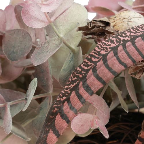 Floristik24 Dørkrans eukalyptus eukalyptuskrans kunstig høst Ø35cm