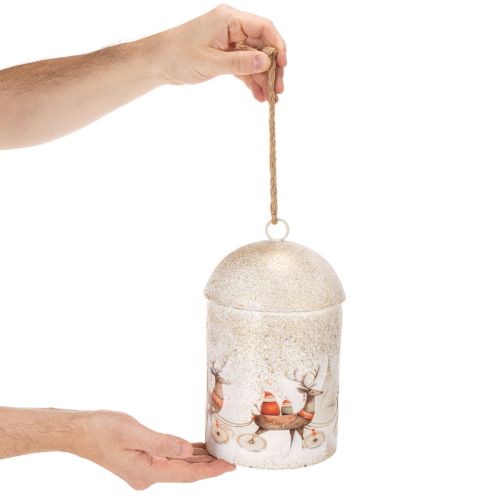 Klokke med julemotiv til oppheng, 26 cm | Floristik24.no