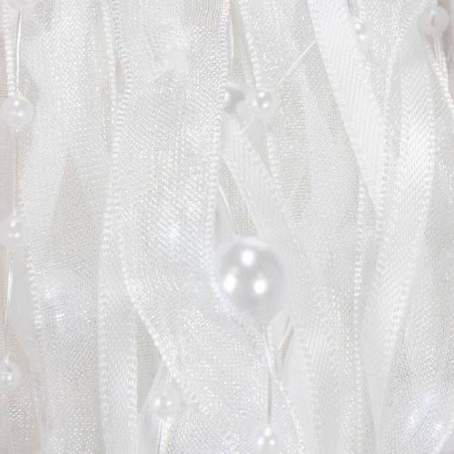 gjenstander Bryllupsbånd hvitt 20mm 5m