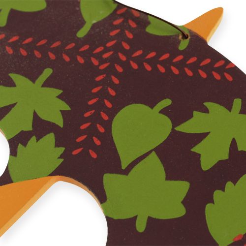 Floristik24 Paraply av tre å henge 18cm 6stk