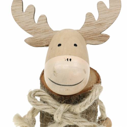 Floristik24 Julepynt elgtre 12,5cm