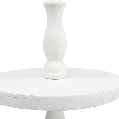 Trehylle hvit H50cm | Floristik24.no