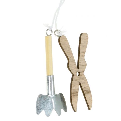 Floristik24 Hageredskaper i tre 5 stk