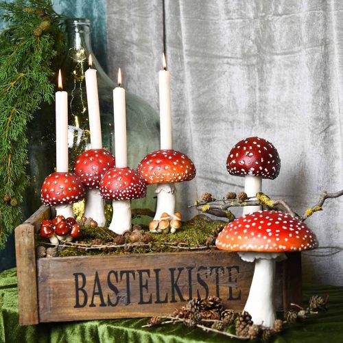 Floristik24 Treboks håndverksboks shabby dekorativ boks tre 47×28,5×16,5cm