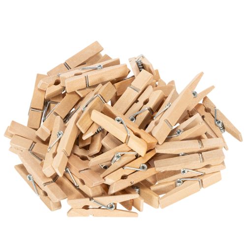 Treklemmer mini klesklype dekorative klesklyper 3,5 cm 50 stk