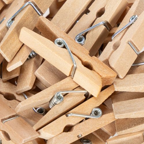 gjenstander Treklemmer mini klesklype dekorative klesklyper 3,5 cm 50 stk