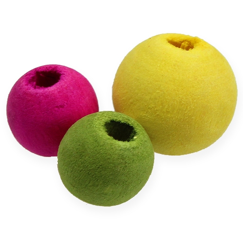 Floristik24 Treperler assorterte farger Ø8mm, Ø12mm 90g