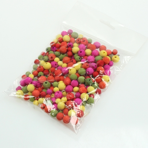 Floristik24 Treperler assorterte farger Ø8mm, Ø12mm 90g