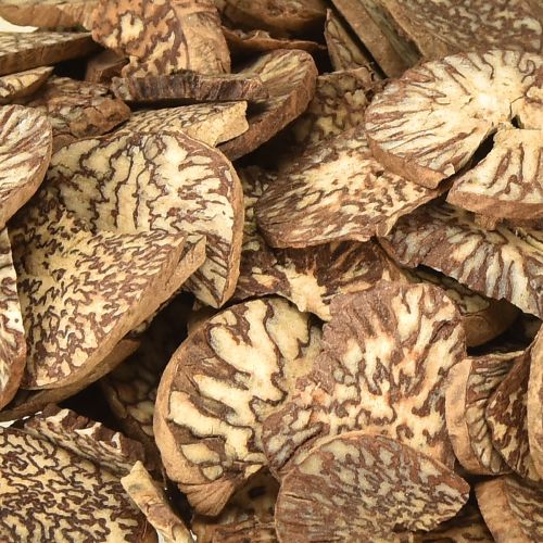 gjenstander Treskiver, dekorative trefrukter, naturlige, DIY, FSC, 1-3,5 cm, 300 g