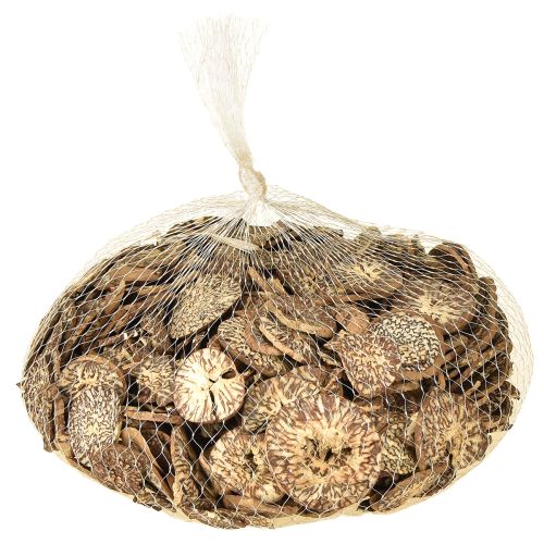 gjenstander Treskiver, dekorative trefrukter, naturlige, DIY, FSC, 1-3,5 cm, 300 g