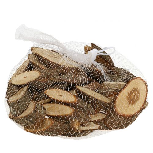Floristik24 Treskiver ovale naturlige 500g