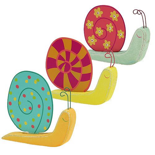 Floristik24 Tresnegl 10,5 x 9 cm farget 6 stk