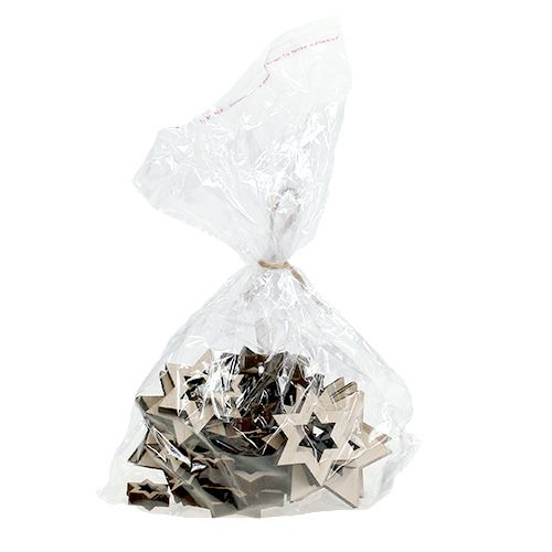 Floristik24 Trestjerneblanding 2,5cm - 7cm hvitkalket 35p