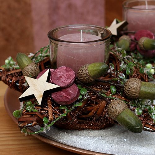 Floristik24 Trestjerner 2,5cm -7cm natur 48 stk