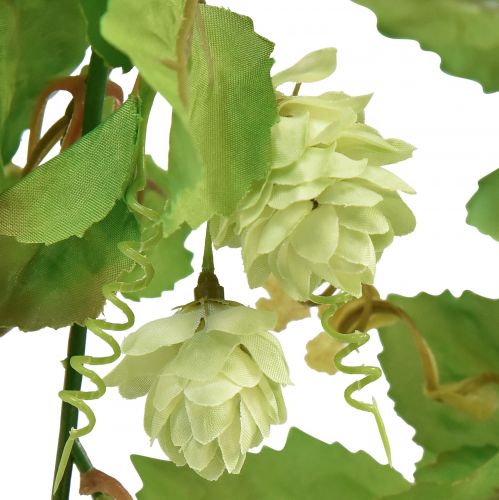 Floristik24 Løvkrans humlekrans grønn kunstig L180cm