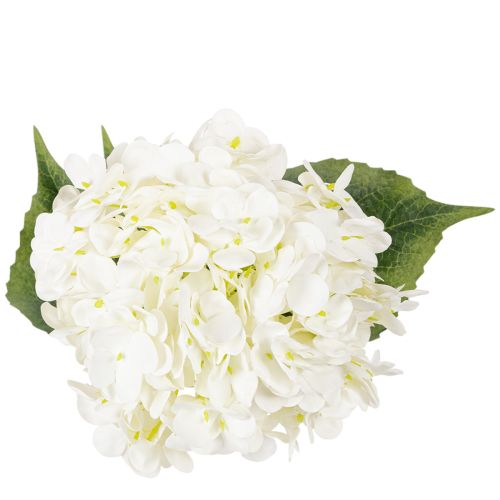 Kunstig hortensia med lang stilk, kunstig blomst, 60 cm | Floristik24.no