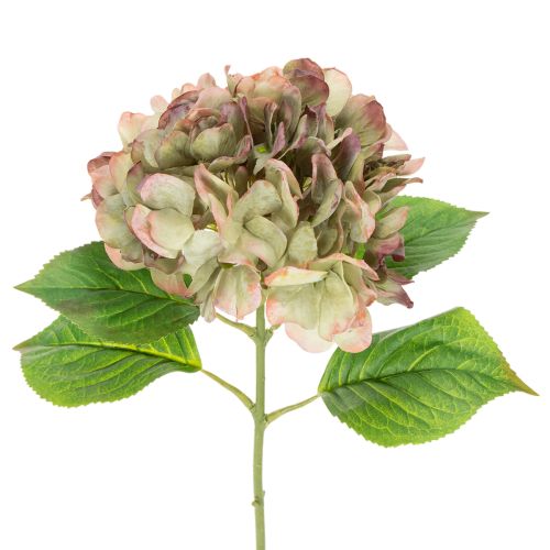 Kunstig hortensia dekorativ blomst med stilk, 46 cm kjøpe | Floristik24.no