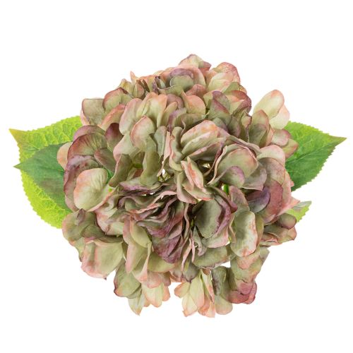 Kunstig hortensia dekorativ blomst med stilk, 46 cm | Floristik24.no