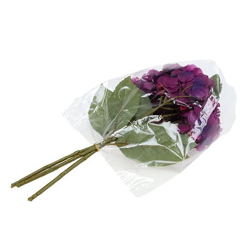 Floristik24 Hortensia lilla 30cm 3stk
