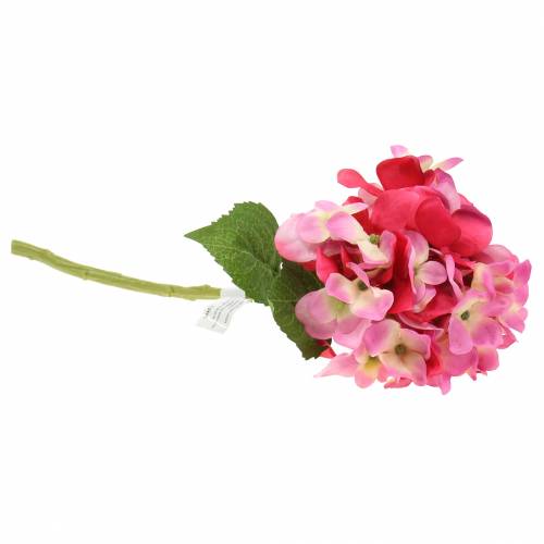 Floristik24 Kunstig blomsterhortensia rosa 36cm
