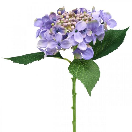 Floristik24 Dekorativ hortensia, silkeblomst, kunstig plante lilla L44cm