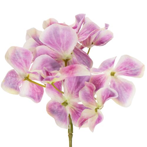 gjenstander Kunstig hortensiaplante, lettstelt, for langvarig dekorasjon, 110 cm, 2 stk.