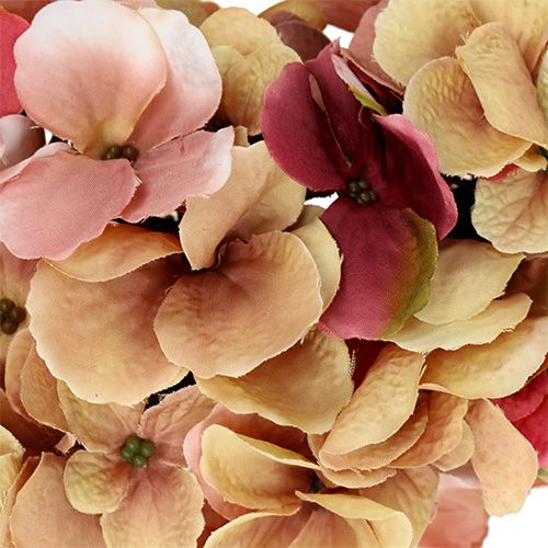 Floristik24 Hortensia krans Ø35cm gammel rose, bordeaux