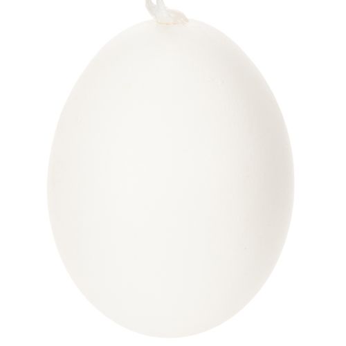 gjenstander Påskeegg med delikate blomstermotiver til festlig påskedekorasjon i stuen, 6 cm, 6 stk.