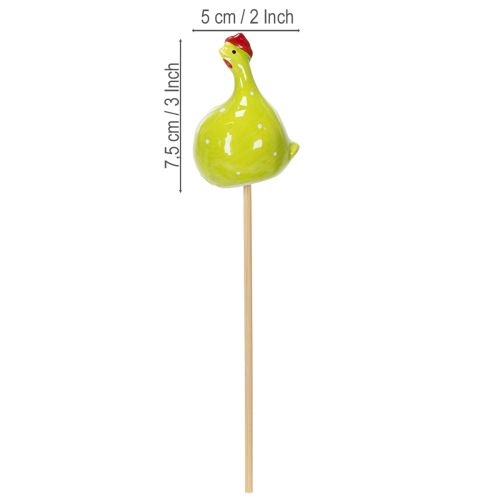 gjenstander Dekorative kyllingstaker til vårblomsterdekorasjoner og borddekorasjoner, 7,5 cm, 4 stk.