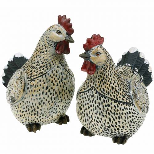 Floristik24 Dekorfigurer påske, kyllinger 2 stk
