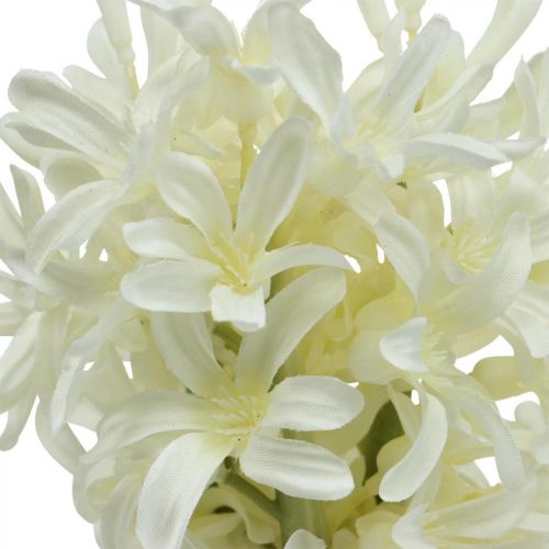 gjenstander Kunstig hyasint hvit kunstig blomst 28cm bunt à 3 stk