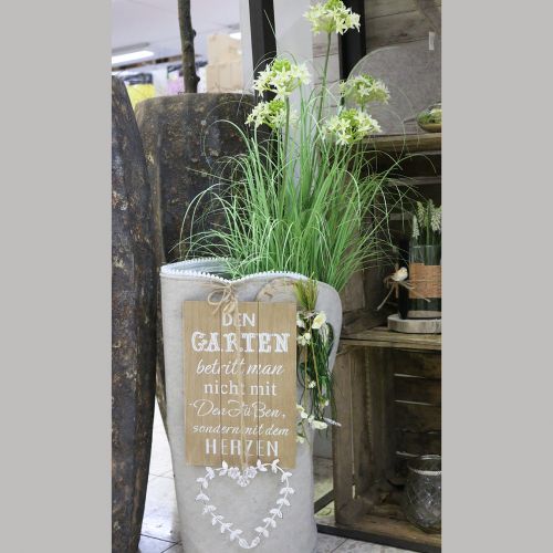 Floristik24 Filtveske Grå H58cm