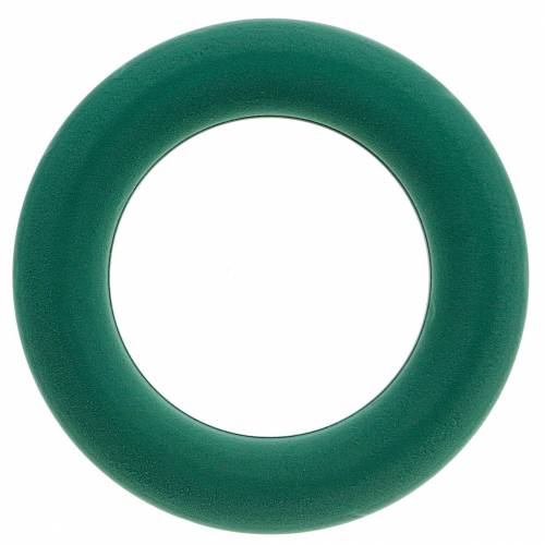 gjenstander OASIS® Floral Foam Wreath Ring Grønn H3cm Ø25cm 6stk