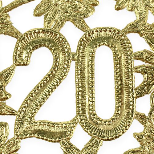 gjenstander Jubileumsnummer 20 Ø8cm 10stk