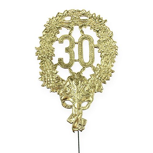 Jubileumsnummer 30 Ø8cm 10stk