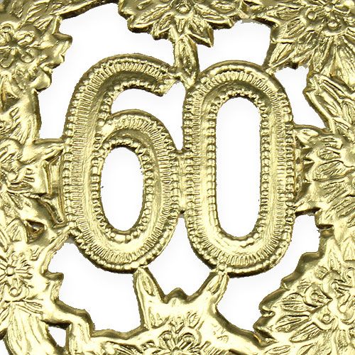 gjenstander Jubileumsnummer 60 Ø8cm 10 stk