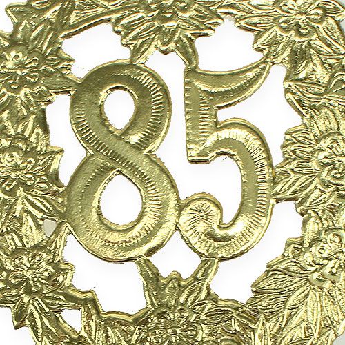 gjenstander Jubileumsnummer 85 Ø8cm 10stk