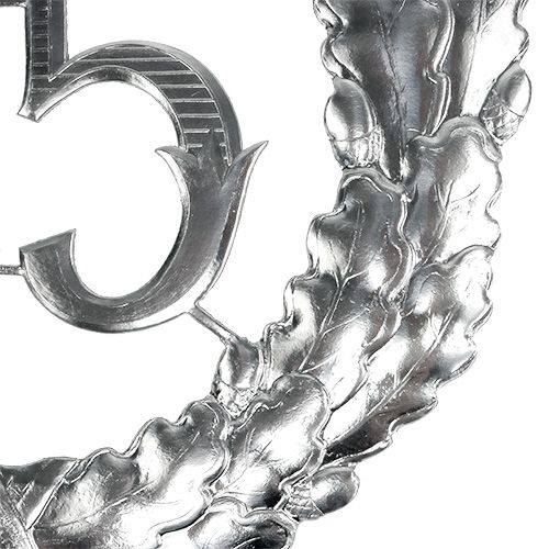 Jubileumsnummer 25 i sølv Ø40cm